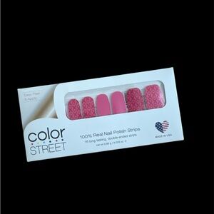 Color Street Vibrant Pink Nail Strips
